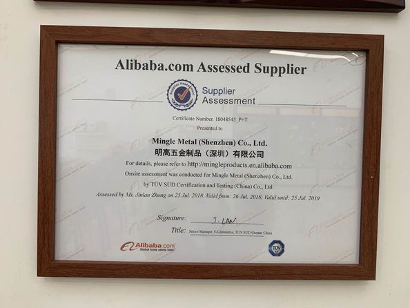 China Mingle Development (Shen Zhen) Co., Ltd. Certificaciones